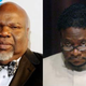 Bishop T.D. Jakes (left) is pulling for his brother of the cloth Eddie Long. (Getty Images)